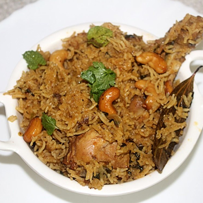 "Avakai Kodi Pulao Full  (Southern Spice Express) - Click here to View more details about this Product